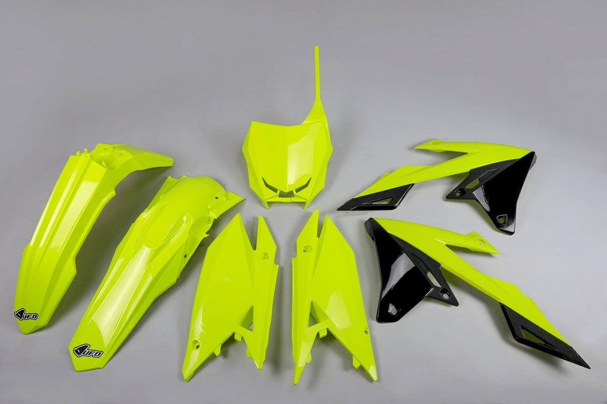 Plastics kit Suzuki RM-Z 250 19-25, RM-Z 450 18-25 color yellow fluo (SU418DFLU)