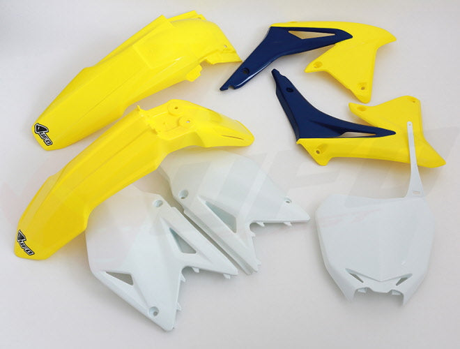 Plastics kit Suzuki RM-Z 450 08-17 color OEM (yellow/white/blue) (SU409E999)