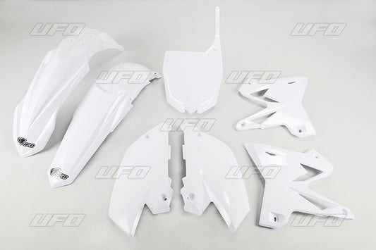 Plastics kit Yamaha YZ 125/250 02-14 restyling color white (YA312E046)