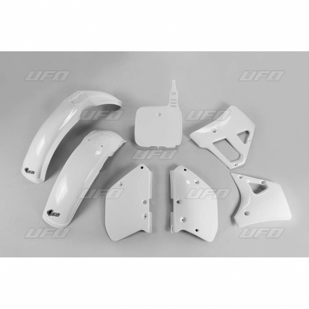 Plastics kit Yamaha YZ 125 89-90, YZ 250 89 color OEM (white) (YA298E999)