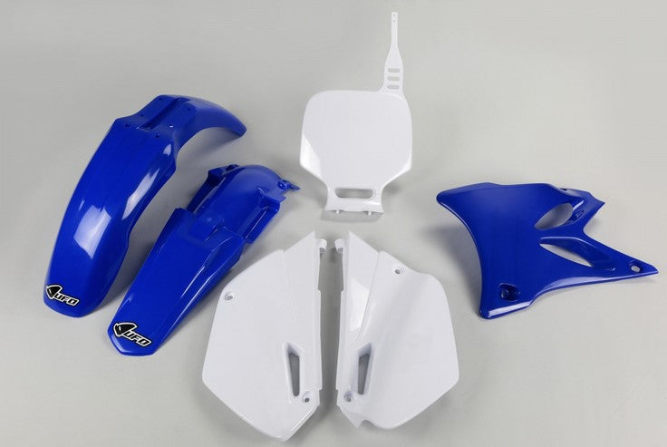Plastics kit Yamaha YZ 85 02-14 color OEM (white/blue) (YA306E999)