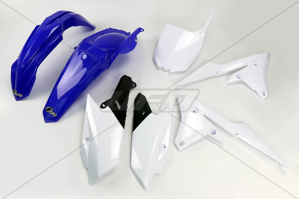 Plastics kit Yamaha YZF 250 14-18, YZF 450 14-17 color OEM (blue/white) (YA318E999)