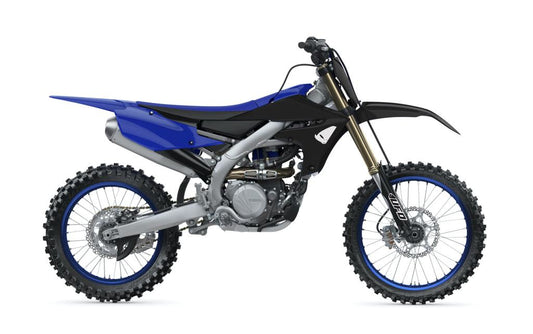 Plastics kit Yamaha YZF 250 19-23, YZF 450 18-22 color black/blue (includes fork guards and decals)