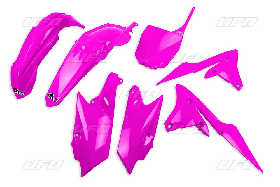 Plastics kit Yamaha YZF 250 14-18, YZF 450 14-17 color pink fluo (YA318P)