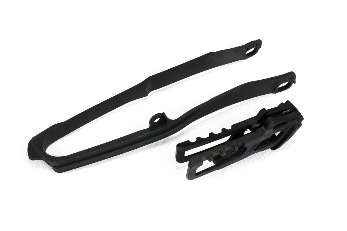 Chain slider + chain guide set Honda CRF 450R/RX 17-18, CRF 250R/RX 18-21 color black