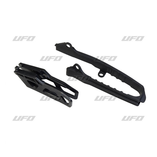 Chain slider (SU04944001) + chain guide (SU04945001) set Suzuki RM-Z 450 18-25, RM-Z 250 19-25 color black