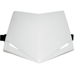 Upper headlight cover Stealth color white