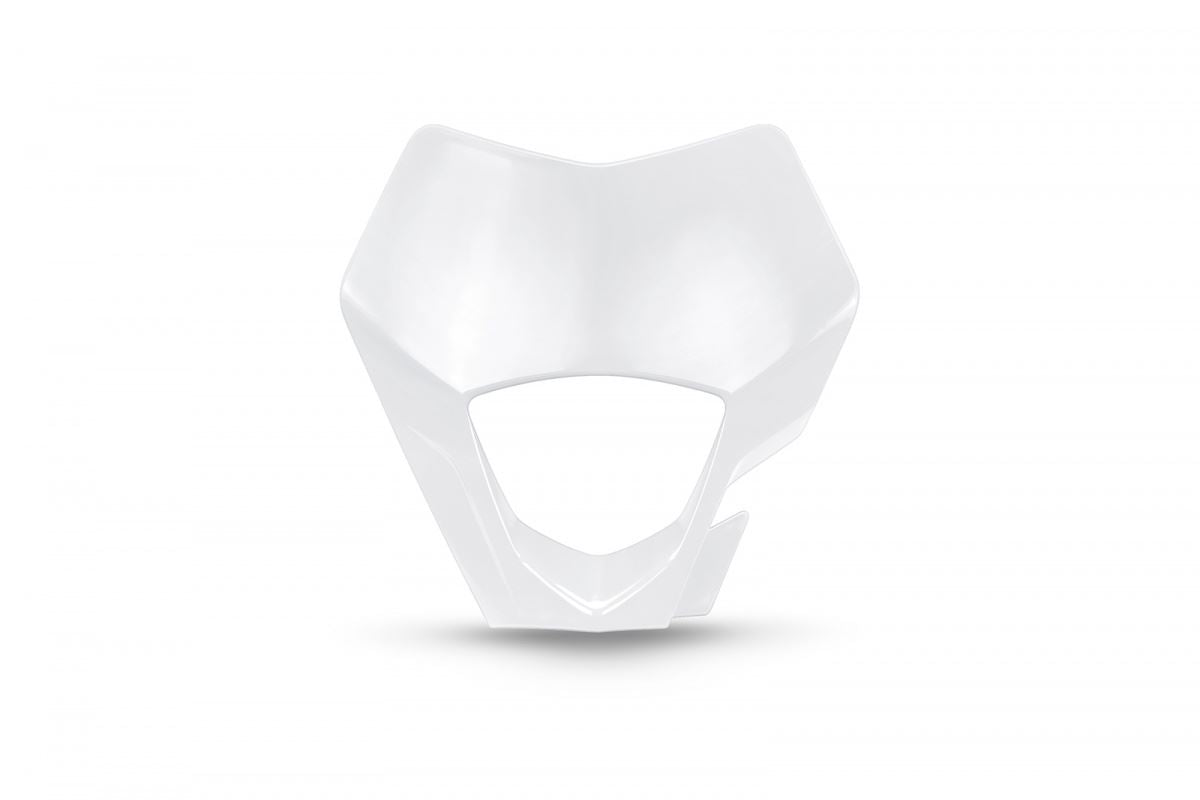 Front headlight mask Gas Gas EC-F 21 color white (OEM style)