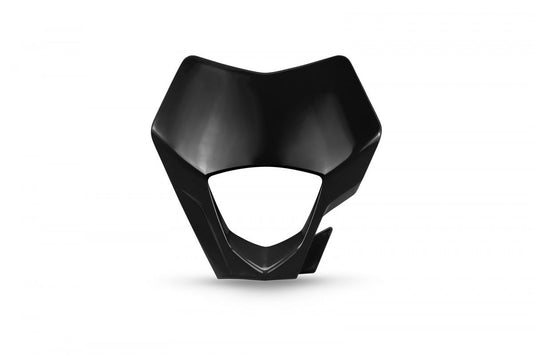 Front headlight mask Gas Gas EC-F 21 color black (OEM style)