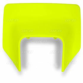 Front headlight mask Husqvarna TX/TE/FE 17-19 color yellow fluo (OEM style)