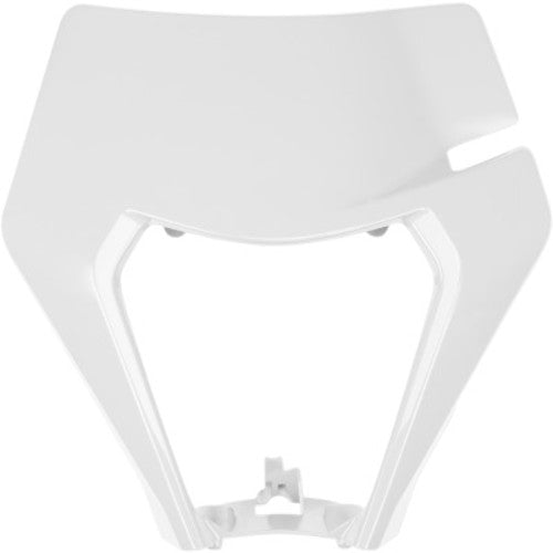 Front headlight mask KTM EXC/EXC-F TPI 20-23 color white 2020 (OEM style)