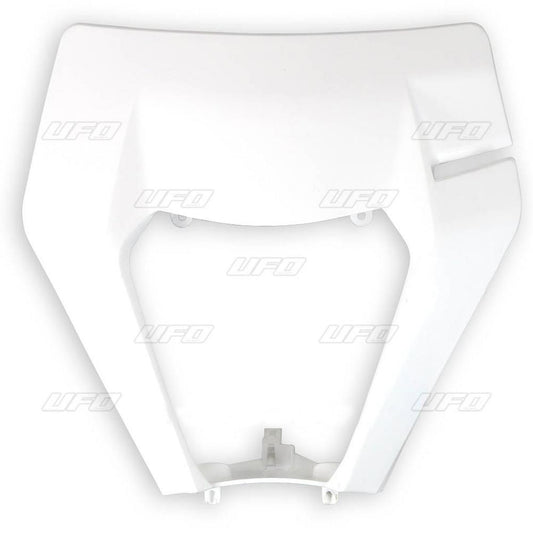 Front headlight mask KTM EXC/EXC-F TPI 17-19 color white (OEM style)
