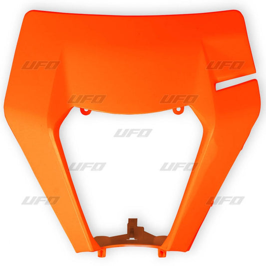 Front headlight mask KTM EXC/EXC-F TPI 17-19 color orange (OEM style)