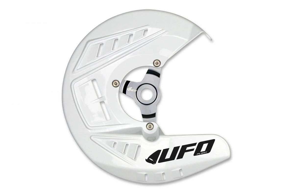 Brake disc guard Kawasaki KX-F 450 13-18, KX-F 250 13-20 color white