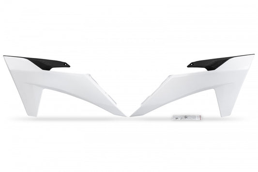 Radiator shrouds KTM SX/SX-F 125/250/300/350/450 F 23-24, EXC/EXC-F 150/250/300/350/450/500 TBI 24-26 color white