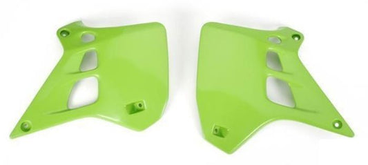 Radiator shrouds Kawasaki KX 125 90-91 color green