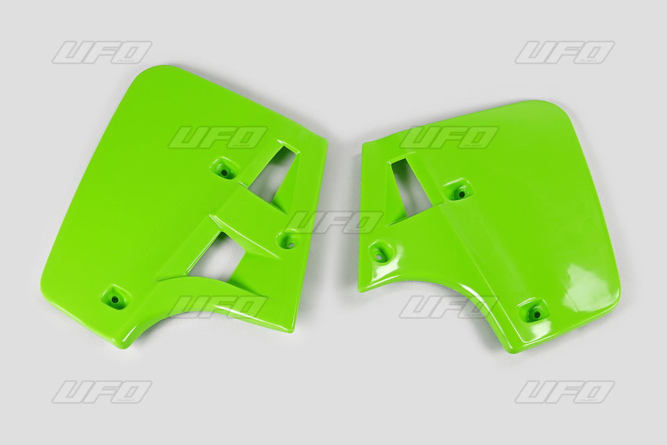 Radiator shrouds Kawasaki KX 250 87 color green