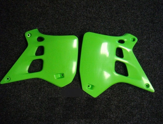 Radiator shrouds Kawasaki KX 250 90-91 color green