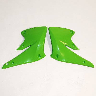 Radiator shrouds Kawasaki KX-F 250 04-05 color green