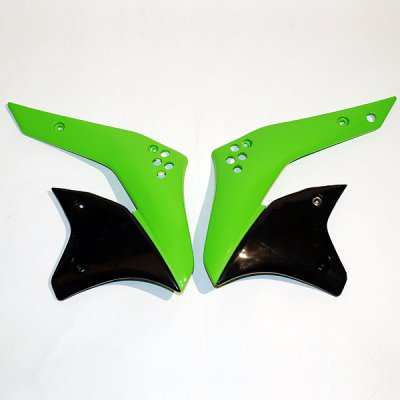 Radiator shrouds Kawasaki KX-F 250 07 color green/black