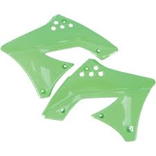 Radiator shrouds Kawasaki KX-F 250 09-11 color green
