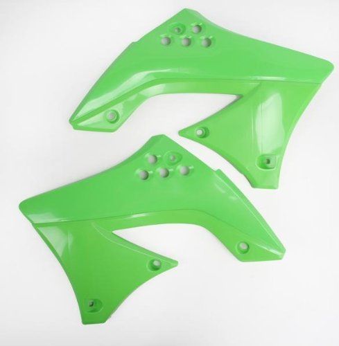Radiator shrouds Kawasaki KX-F 250 09-12 color green