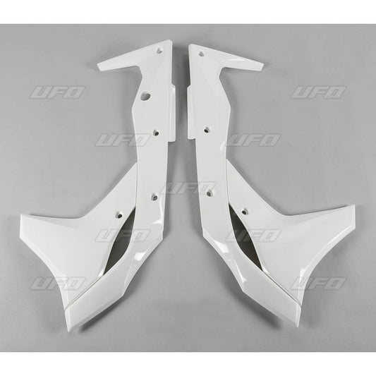 Radiator shrouds Kawasaki KX-F 250 17-20 color white