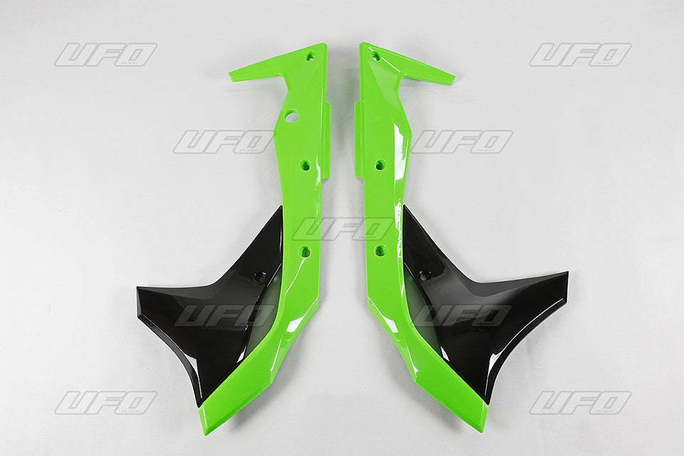 Radiator shrouds Kawasaki KX-F 250 17-20 OEM color 17-18 and 20 (green/black)