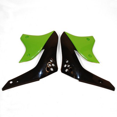 Radiator shrouds Kawasaki KX-F 450 06 color black/green