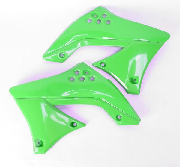 Radiator shrouds Kawasaki KX-F 450 09-11 color green