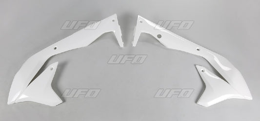 Radiator shrouds Kawasaki KX-F 450 16-17 color white
