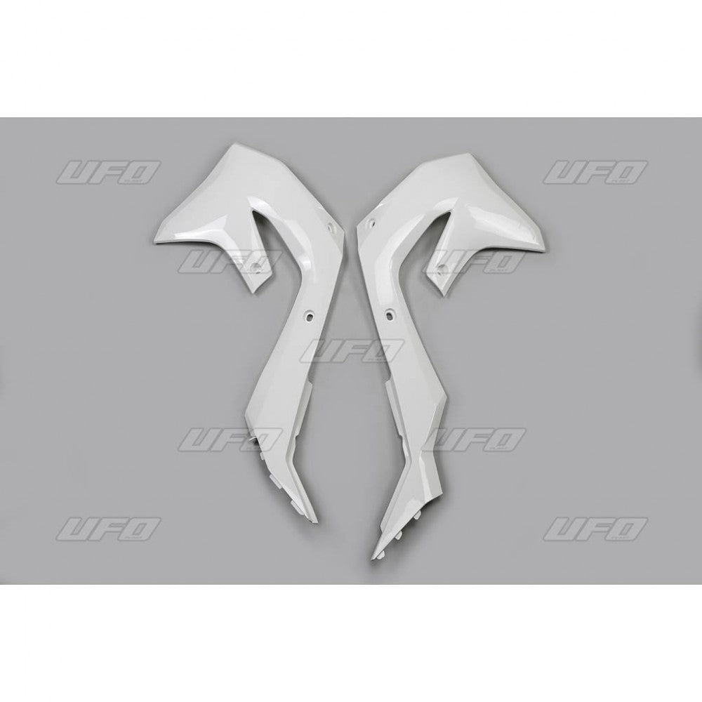 Radiator shrouds Kawasaki KX-F 450 19 color white