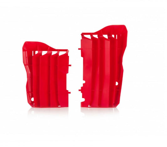 Radiator guards (grilles) Honda CRF 250 R 18-19, CRF 250 RX 19 color red