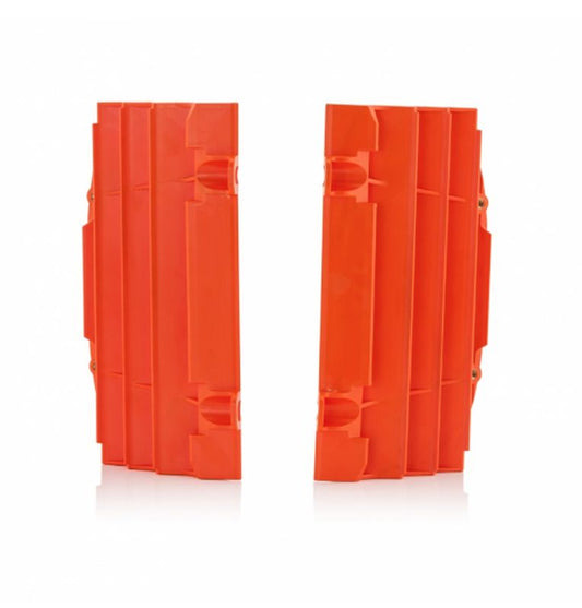 Radiator guards (grilles) KTM SX-F 250/350/450 16-18, SX 125/150 16-18, SX 250 17-18, KTM EXC/EXC-F 250/350/450/400 17-19, Husqvarna FC 125 16-18, TC 125 16-18, TC 250 17-18, TE/TX/FE 250/350/450 17-19 color orange