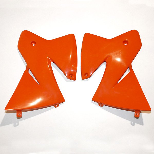 Radiator shrouds KTM 2T 98-00, 4T 00 color orange
