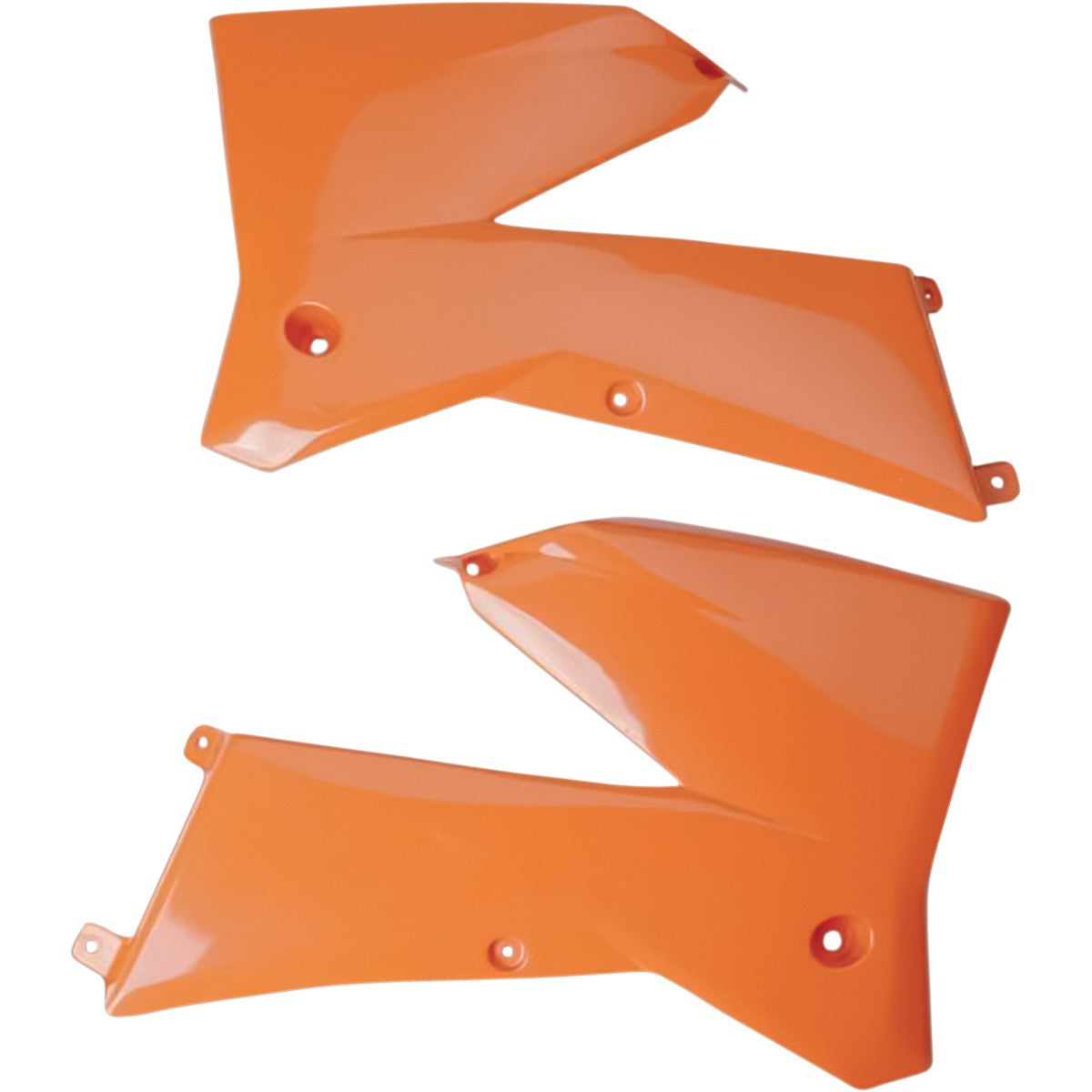 Radiator shrouds KTM SX 05-06, EXC 05-07 color orange