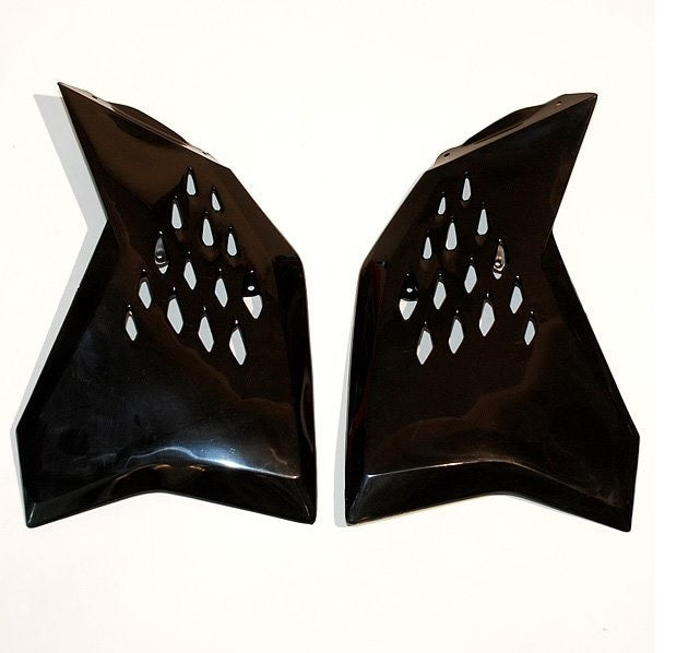 Radiator shrouds KTM SX 07-08, EXC 08 color black