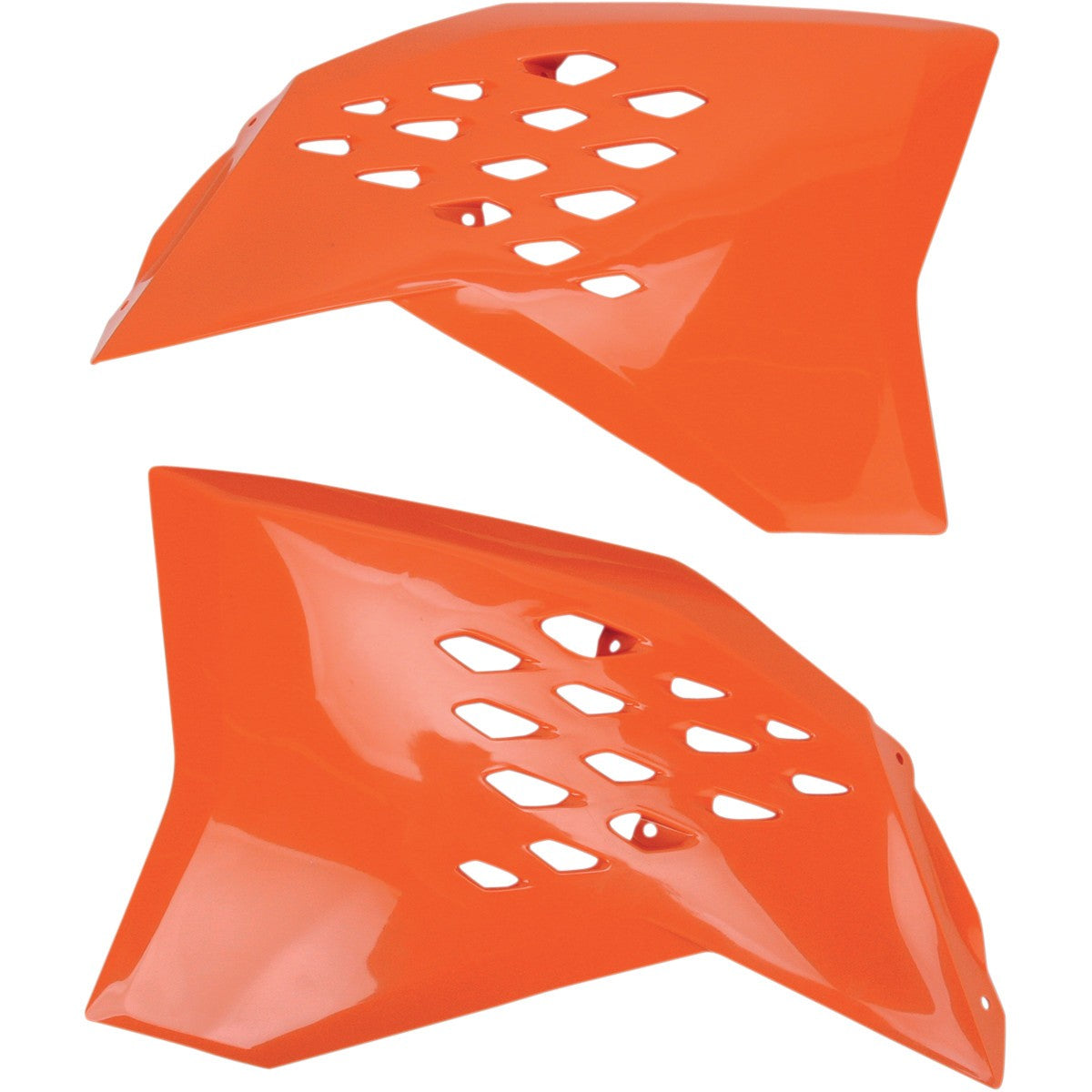 Radiator shrouds KTM SX 07-08, EXC 08 color orange