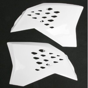 Radiator shrouds KTM SX/SX-F/EXC 09-10 color white - discontinued