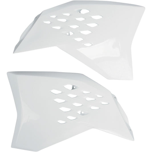 Radiator shrouds KTM SX/SX-F/EXC 09-10 color white (KTM) - discontinued