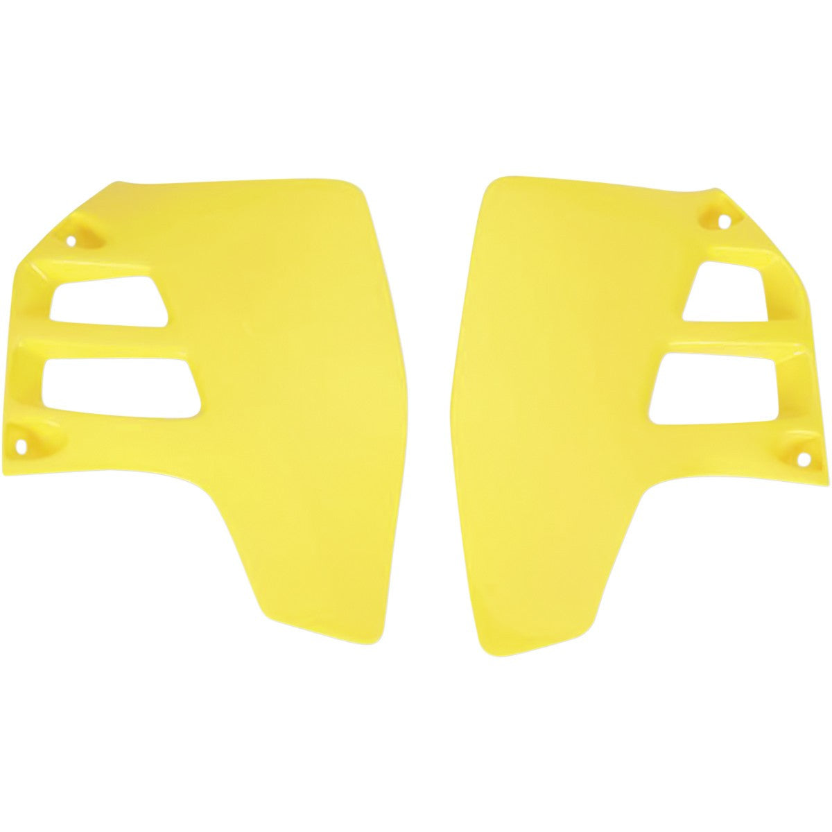 Radiator shrouds Suzuki RM 125 92, RM 250 89-92 color yellow