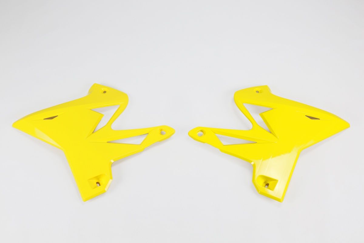 Radiator shrouds Yamaha YZ 125/250 02-14 restyling color yellow