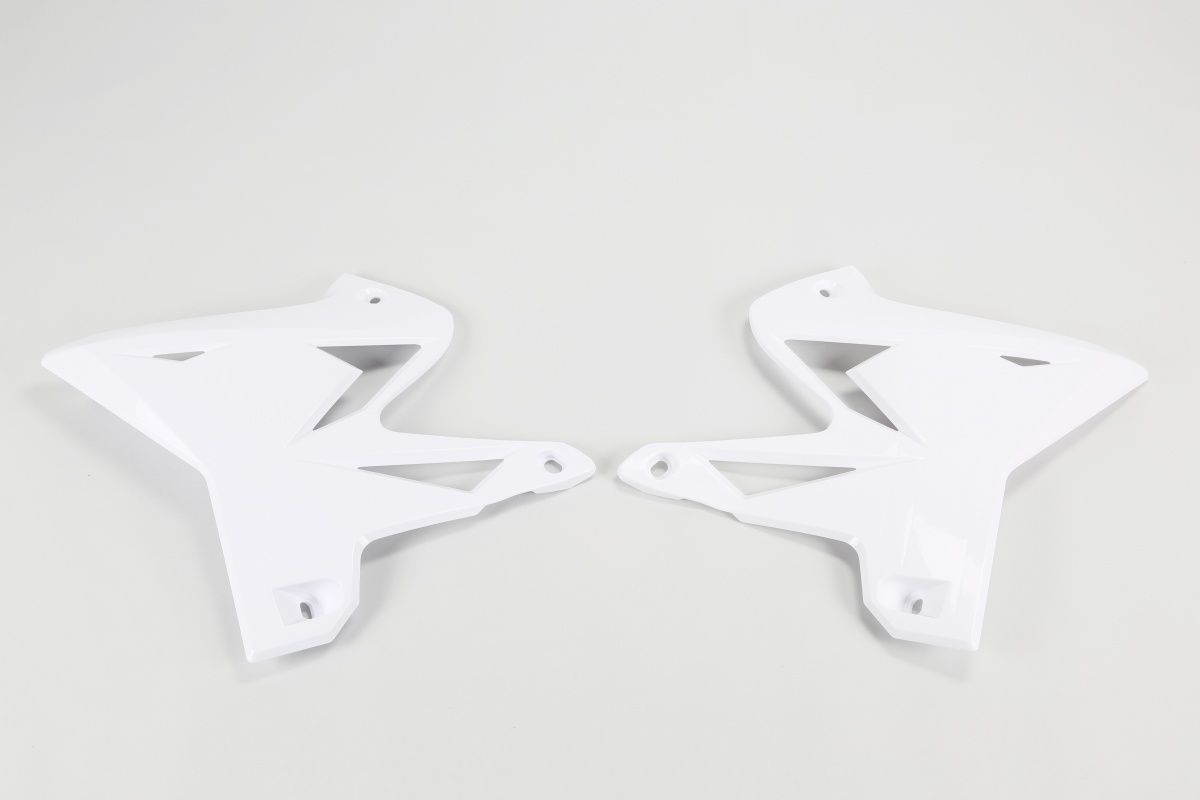 Radiator shrouds Yamaha YZ 125/250 02-14 restyling color white