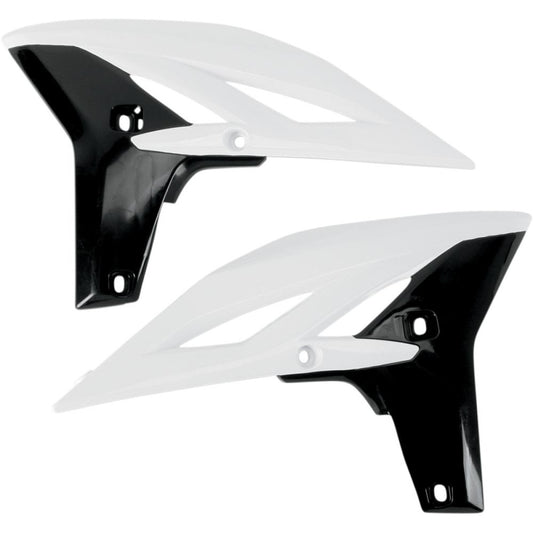 Radiator shrouds Yamaha YZ-F 250 10-12 color white/black