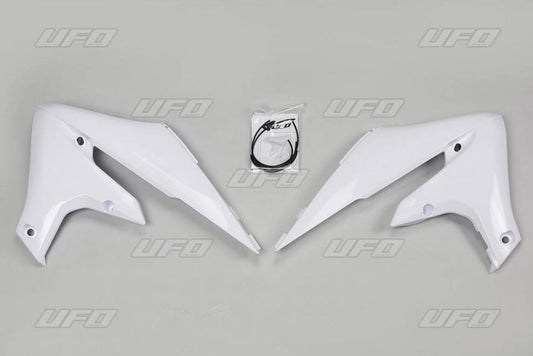 Radiator shrouds Yamaha YZ-F 250 19-22, WR-F 250 20-25, YZ-F 450 18-22, WR-F 450 19-25 color white