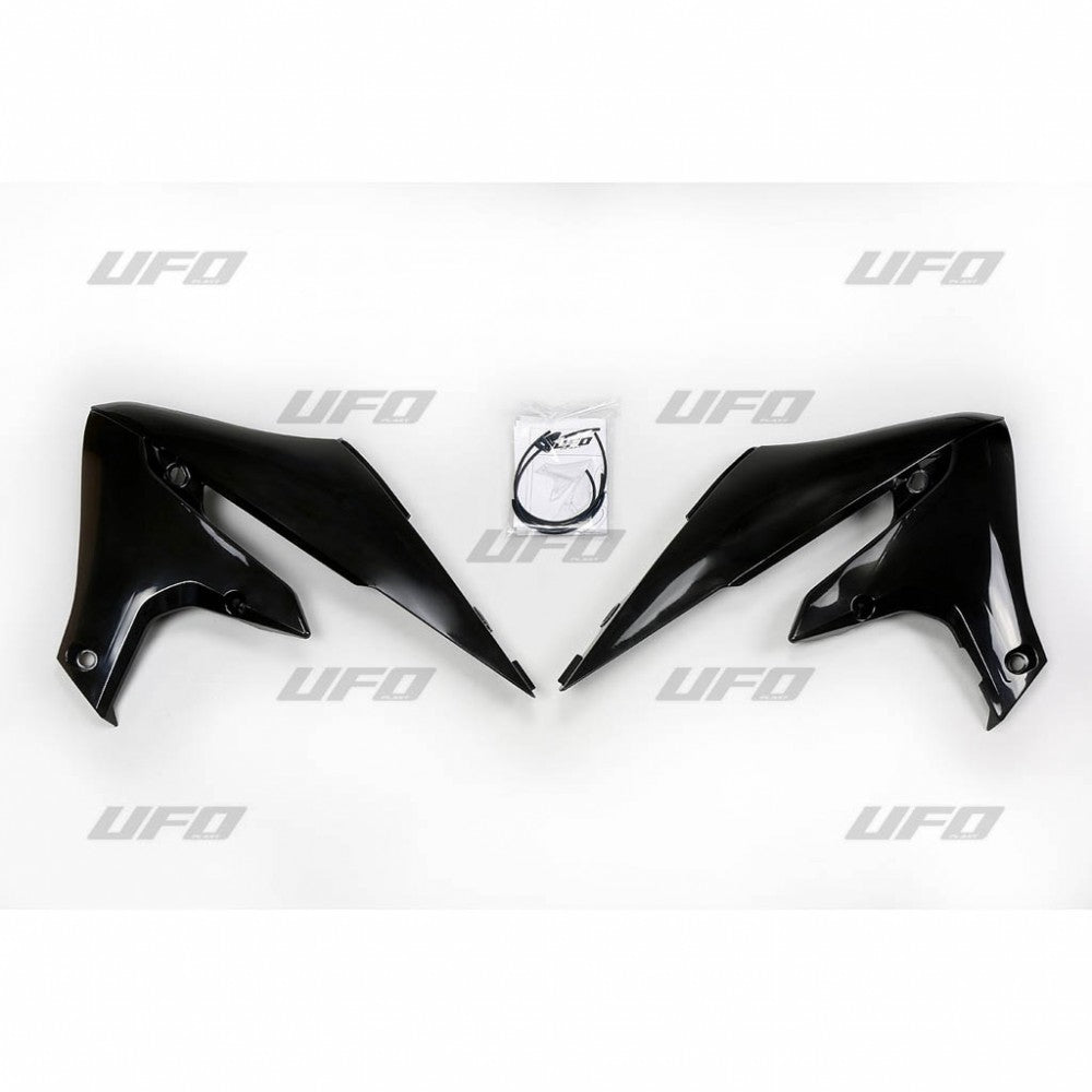 Radiator shrouds Yamaha YZ-F 250 19-22, WR-F 250 20-25, YZ-F 450 18-22, WR-F 450 19-25 color black