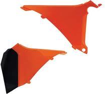 Air filter covers KTM EXC 12-13, SX 11 color orange