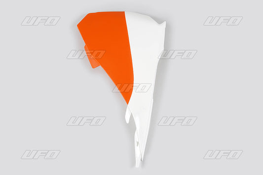 Air filter cover KTM SX 85 13-17 (left only) OEM color (white/orange)