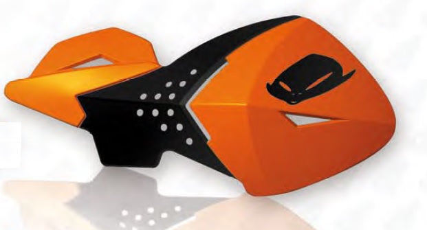 Handguards Escalade color black/orange (with 22 mm mounts)