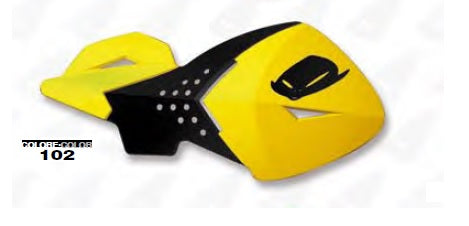 Handguards Escalade color black/yellow (with 22 mm mounts)